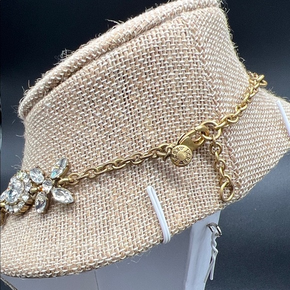 J.Crew Victorian Inspired Elegant Gold and Silver Women's Necklace 16-19” Y2K - Picture 7 of 9